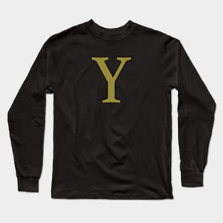 Y letter Long Sleeve T-Shirt